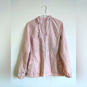 Women's blush pink Zine windbreaker size small